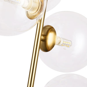 Lámpara colgante con esferas de cristal "ROMEE" - 6 x G9 (7)