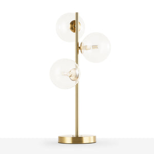 Lámpara de mesa con esferas de cristal "COMI" - 3 x G9 (3)