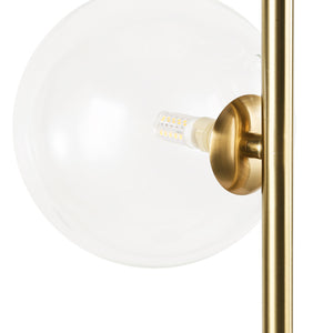 Lámpara de pie con esferas de cristal "STAND"- 4 x G9 (2)