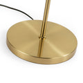 Floor lamp with glass spheres