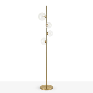 Lámpara de pie con esferas de cristal "STAND"- 4 x G9 - Barcelona Led-Decoración