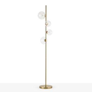 Lámpara de pie con esferas de cristal "STAND"- 4 x G9 - Barcelona Led-Decoración