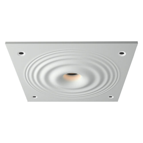 Integral plaster luminaire with wave effect - 300 x 300 mm - GU10