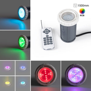 Foco LED sumergible para piscina - 12V AC - 3W - IP68 - Ø94mm - Barcelona Led-