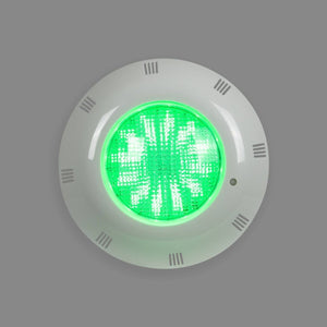 Foco LED sumergible para piscina de fibra - 12V AC - 24W - IP68 - Ø295mm - Barcelona Led-