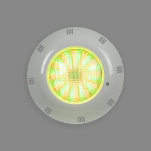 Foco LED sumergible para piscina de fibra - 12V AC - 24W - IP68 - Ø295mm (8)