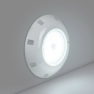 Foco LED sumergible para piscina de fibra - 12V AC - 24W - IP68 - Ø295mm - Barcelona Led-