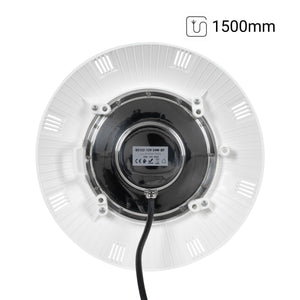 Foco LED sumergible para piscina - 12V AC - 24W - IP68 - Ø295mm (33)