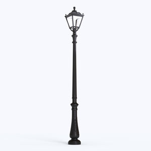 Poste de luz exterior "TOBIA" Fumagalli CCT - 30W - 8 opciones - E27