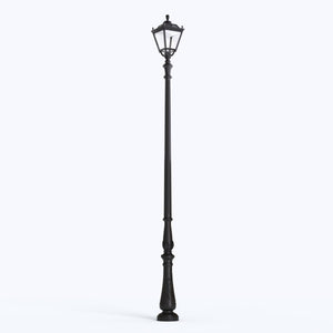 Poste de luz exterior "TOBIA" Fumagalli CCT - 30W - 8 opciones - E27 - Barcelona Led-