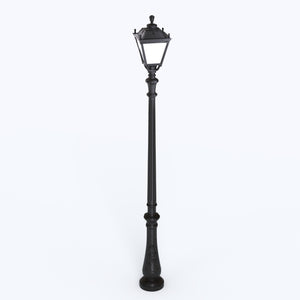 Poste de luz exterior "TOBIA" Fumagalli CCT - 30W - 8 opciones - E27 (20)