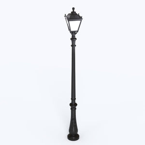 Poste de luz exterior "TOBIA" Fumagalli CCT - 30W - 8 opciones - E27 - Barcelona Led-