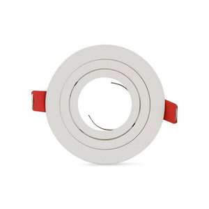 Aro downlight circular basculante PREMIUM para bombilla LED GU10
