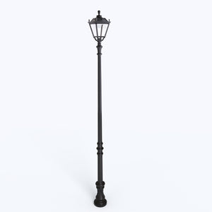 Poste de luz exterior "TOBIA" Fumagalli CCT - 30W - 8 opciones - E27 (23)