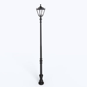 Poste de luz exterior "TOBIA" Fumagalli CCT - 30W - 8 opciones - E27 - Barcelona Led-