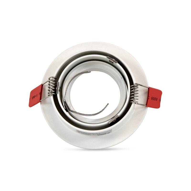 Aro downlight circular basculante PREMIUM para bombilla LED GU10 - Barcelona Led-