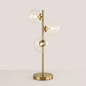 Lámpara de mesa con esferas de cristal "COMI" - 3 x G9 (2)