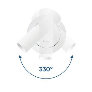 Aplique empotrable para lectura "MILSA" - 3W - 2700K - CRI 85 - Barcelona Led-Decoración