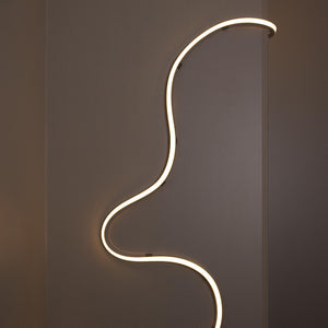 Neón LED flexible 3D 24V DC - 16x16mm - 5 metros - Kit completo - 12W/m - IP67 - Curvatura vertical y horizontal (2)