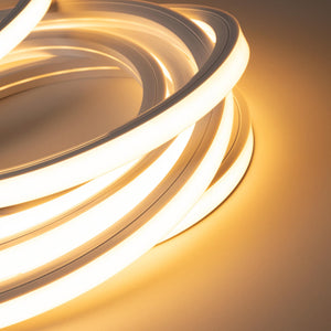 Neón LED flexible 3D 24V DC - 16x16mm - 5 metros - Kit completo - 12W/m - IP67 - Curvatura vertical y horizontal (6)