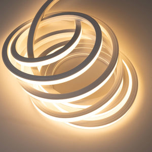 Neón LED flexible 3D 24V DC - 16x16mm - 5 metros - Kit completo - 12W/m - IP67 - Curvatura vertical y horizontal - Barcelona Led-
