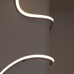 Neón LED flexible 3D 24V DC - 16x16mm - 5 metros - Kit completo - 12W/m - IP67 - Curvatura vertical y horizontal - Barcelona Led-
