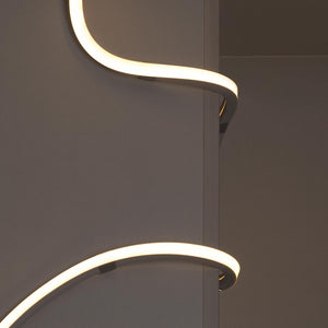Neón LED flexible 3D 24V DC - 16x16mm - 5 metros - Kit completo - 12W/m - IP67 - Curvatura vertical y horizontal (16)