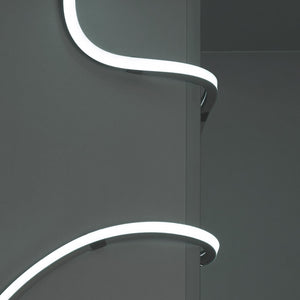 Neón LED flexible 3D 24V DC - 16x16mm - 5 metros - Kit completo - 12W/m - IP67 - Curvatura vertical y horizontal (23)