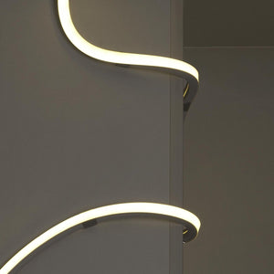 Neón LED flexible 3D 24V DC - 16x16mm - 5 metros - Kit completo - 12W/m - IP67 - Curvatura vertical y horizontal - Barcelona Led-