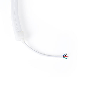 Neón LED flexible RGB 3D - 16x16mm - 5m - Kit completo -12W/m - IP67 -Curvatura vertical y horizontal (8)