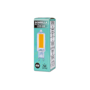 Bombilla LED G9 220-240V AC - COB - 360º - 4W - Barcelona Led-
