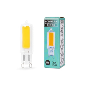 Bombilla LED G9 220-240V AC - COB - 360º - 4W - Barcelona Led-