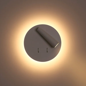 Aplique de pared "FELAM" - 3W + 6W - 2700K - CRI 85 - Barcelona Led-Decoración