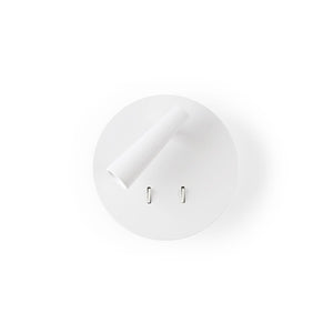 Aplique de pared "FELAM" - 3W + 6W - 2700K - CRI 85 - Barcelona Led-Decoración
