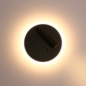 Aplique de pared "FELAM" - 3W + 6W - 2700K - CRI 85 - Barcelona Led-Decoración