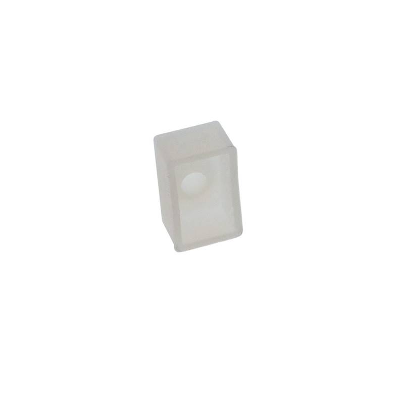 Tapón para perfil flexible de silicona 10x18mm (1)