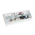 Pack x 2 - Wall reading light with USB port