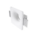 Quadratischer Gips-Einbaustrahler
