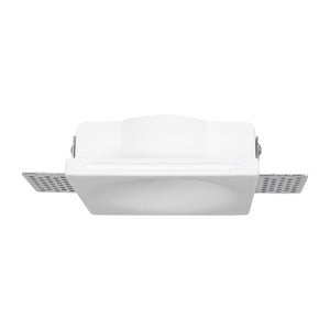 Downlight cuadrado de escayola "MUR" - Trimless - 1 x GU10 - Barcelona Led-
