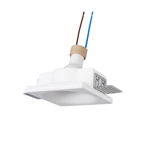 Downlight cuadrado de escayola "MUR" - Trimless - 1 x GU10 (7)