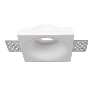 Downlight cuadrado de escayola "MUR" - Trimless - 1 x GU10 - Barcelona Led-