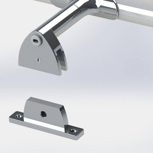 Aplique de baño tubular opal - 3 tipos de fijación - 6W - 540Lm - IP44 - 40cm - Barcelona Led-