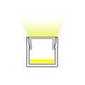 Surface-mounted LED strip profile with diffuser - Complete kit - 9x7mm - LED strip ≤5mm - 2 meters 2