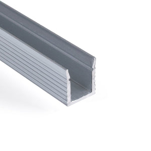 Perfil tira LED de superficie con difusor - Kit completo - 9x7mm - Tira LED ≤5mm - 2 metros - Barcelona Led-