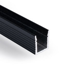 Perfil tira LED de superficie con difusor - Kit completo - 9x7mm - Tira LED ≤5mm - 2 metros (4)