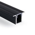 Profilo da incasso per striscia LED con diffusore - Kit completo - 9x7mm - Striscia LED ≤5mm - 2 metri 4