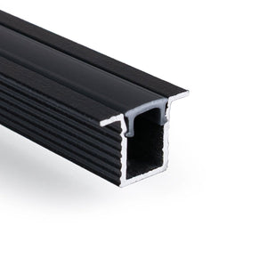 Perfil tira LED empotrable con difusor - Kit completo - 9x7mm - Tira LED ≤5mm - 2 metros (3)