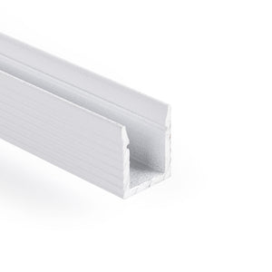Perfil tira LED de superficie con difusor - Kit completo - 9x7mm - Tira LED ≤5mm - 2 metros (6)
