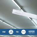 Τουβλο LED T8 με αισθητήρα κίνησης μικροκυμάτων 30-100% - 9W - 60 εκ. - 6000K 2