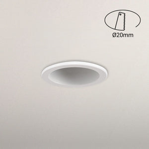 Downlight LED Mini 3W - Chip OSRAM - Bajo UGR - Ø 22mm - Barcelona Led-